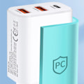 Miniatyrbild 11 av 11: Wozinsky CWCUCW 30W USB-C / 2 x USB-A vegglader - hvit