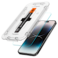 Miniatyrbillede 5 af 11: HÆRDET GLAS SPIGEN GLAS.TR "EZ FIT" 2-PACK IPHONE 14 PRO MAX CLEAR