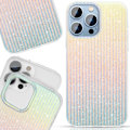 Miniatyrbild 1 av 7: Kingxbar Travel Series Luxury Elegant Case for iPhone 13 Pro blå og oransje (skyer)