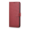 Miniatyrbillede 2 af 11: ICARER CASE CASE LÆDERCOVER TIL SAMSUNG GALAXY S22+ RØD