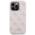 Miniatyrbild 4 av 11: Guess 4G Metal Logo-dekselsett for iPhone 15 Pro + 5000mAh MagSafe powerbank - rosa