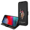 Miniatyrbillede 7 af 8: AMERIKANSK SAG POLO ASSN. BRODERIKOLLEKTION TIL IPHONE 12 MINI - SORT