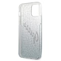 Miniatyrbild 8 av 9: Guess GUHCP12SPCUGLSBL iPhone 12 mini 5.4 blå/blå hardt deksel Glitter Gradient Script
