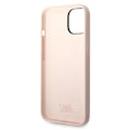 Miniatyrbild 8 av 9: Karl Lagerfeld KLHCP14MSLKHLP iPhone 14 Plus 6.7 hardt etui rosa/rosa Silikon Karls hode