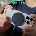 Miniatyrbild 6 av 9: ESR Halolock Qi2 Mini trådløs lader med 15W MagSafe - svart