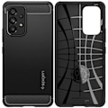 Miniatyrbillede 1 af 7: SPIGEN RUGGED ARMOR GALAXY A53 5G MAT SORT