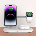 Miniatyrbillede 7 af 7: TECH-PROTECT A12 3I1 MAGNETISK MAGSAFE TRÅDLØS OPLADER HVID