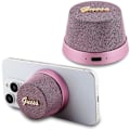 Miniatyrbild 2 av 8: Guess magnetisk skrift metall Bluetooth-høyttaler - rosa