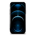 Miniatyrbillede 3 af 8: ICARER CASE CASE LÆDERCOVER TIL IPHONE 12 MINI SORT