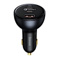 Miniatyrbild 6 av 11: Baseus rask USB / USB Type C billader 160W PPS Quick Charge 5 PD grå (TZCCZM-0G)