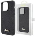 Guess Disco Metal Script deksel til iPhone 14 Pro - svart