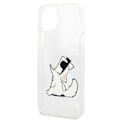 Miniatyrbillede 7 af 9: KARL LAGERFELD CHOUPETTE SJOV ETUI TIL IPHONE 14 PLUS - GENNEMSIGTIG