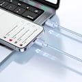 Miniatyrbild 6 av 10: MCDODO LADDARE USB-C LIGHTNING-KABEL IPHONE 12 13 14 PRO 2M BLÅ