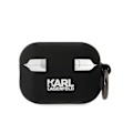 Miniatyrbillede 2 af 4: KARL LAGERFELD SILIKONE CHOUPETTE HEAD 3D ETUI TIL AIRPODS PRO 2 - SORT