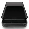 Miniatyrbild 5 av 7: UNIQ Optix Privacy Tempered Glass for iPhone 15/14 Pro med applikator
