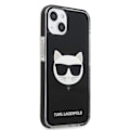 Miniatyrbillede 4 af 8: KARL LAGERFELD CHOUPETTE HEAD COVER TIL IPHONE 13 - SORT