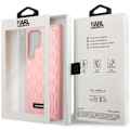 Miniatyrbild 6 av 6: Karl Lagerfeld KLHCS23LRUPKLPP S23 Ultra S918 Hard Case - Rosa 3D Monogram
