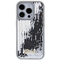 Miniatyrbild 4 av 8: Guess Sequin Script metalldeksel til iPhone 15 Pro Max - Sølv