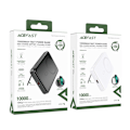 Miniatyrbillede 6 af 6: ACEFAST M6 PD 20W 10000MAH INDUKTIONS POWERBANK + KABEL - SORT