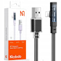 Miniatyrbild 1 av 10: MCDODO ANGLE USB LIGHTNING CABLE 36W IPHONE 12 13 14 SVART 2M