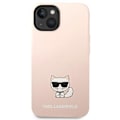 Miniatyrbild 4 av 9: Karl Lagerfeld KLHCP14MSLCTPI iPhone 14 Plus 6.7 Hard Deksel Rosa/rosa Silikon Choupette Body
