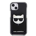 Miniatyrbillede 3 af 8: KARL LAGERFELD CHOUPETTE HEAD COVER TIL IPHONE 13 - SORT
