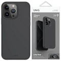 Miniatyrbild 1 av 5: UNIQ Lino Hue iPhone 15 Pro 6.1 deksel Magclick Lader grå/karbon grå