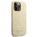 Miniatyrbild 5 av 8: Guess GUHCP14LHGGSHD iPhone 14 Pro 6.1 gull/gull hardt deksel Glitter Script