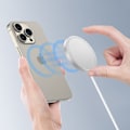 Miniatyrbillede 4 af 6: TECH-PROTECT QI15W-A34 MAGNETISK MAGSAFE TRÅDLØS OPLADER HVID