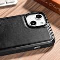 Miniatyrbillede 10 af 11: ICARER CASE CASE LÆDERCOVER MED MAGSAFE TIL IPHONE 14+ SORT