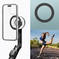 Miniatyrbillede 4 af 11: SPIGEN S571W MAGSAFE BLUETOOTH SELFIE STIV STIV SORT
