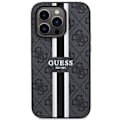 Miniatyrbillede 4 af 9: GUESS GUHMP14XP4RPSK ETUI TIL IPHONE 14 PRO MAX 6.7 - SORT 4G PRINTED STRIPES MAGSAFE