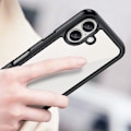 Miniatyrbillede 5 af 8: OUTER SPACE CASE MED GELÉRAMME TIL IPHONE 16 PLUS - SORT
