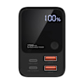 Miniatyrbillede 2 af 9: CHOETECH B635BK POWERBANK 2XUSB-A / 2XUSB-C 27000MAH - SORT