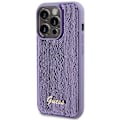 Miniatyrbild 3 av 8: Guess Sequin Script metalldeksel til iPhone 15 Pro - lilla