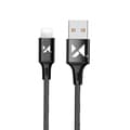 Wozinsky USB - Lightning-kabel 2,4A 2m svart (WUC-L2B)