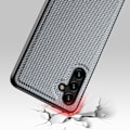 Miniatyrbild 3 av 10: Dux Ducis Fino-deksel dekket med nylonmateriale for Samsung Galaxy A13 5G blå