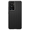 Miniatyrbillede 3 af 9: SPIGEN LIQUID AIR GALAXY S21 ULTRA MAT SORT
