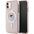 Miniatyrbild 2 av 9: Karl Lagerfeld IML Choupette MagSafe deksel til iPhone 11 / Xr - rosa