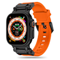 Miniatyrbillede 1 af 6: TECH-PROTECT DELTA PRO APPLE WATCH 4 / 5 / 6 / 7 / 8 / 9 / SE / ULTRA 1 / 2 (42 / 44 / 45 / 49 MM) ORANGE/SORT