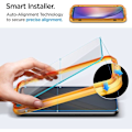 Miniatyrbillede 5 af 7: HÆRDET GLAS SPIGEN ALM GLAS.TR 2-PACK GALAXY A54 5G CLEAR