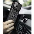 Miniatyrbild 3 av 10: Spacecase Case Cover Till Iphone 13 Pro Max Camring Svart