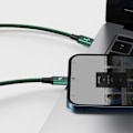 Miniatyrbild 8 av 11: Baseus Rapid 3-i-1-kabel USB Type C - USB Type C / Lightning / micro USB 20 W 1,5 m grønn (CAMLT-SC06)