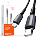 Miniatyrbild 1 av 11: MCDODO USB-C SNABBLADDNINGSKABEL FÖR SAMSUNG APPLE USB TYP C 3A 65W 1M