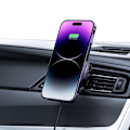 Miniatyrbild 8 av 8: TECH-PROTECT A2 MAGNETIC MAGSAFE VENT BILMONTERING TRÅDLØS LADER 15W SORT