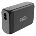 Miniatyrbild 3 av 7: Silver Monkey SMA151 130W GaN-lader 3xUSB-C PD USB-A QC 3.0 med avtakbar strømledning - svart