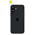 Miniatyrbild 5 av 11: Rymdfall Härdat Glas Quickfit-Kamera För Iphone 16 16 Plus Svart