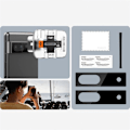 Miniatyrbild 3 av 11: KAMERADEKKSEL SPIGEN OPTIK.TR "EZ FIT" KAMERABESKYTTELSE 2-PAKK GOOGLE PIXEL 7A SVART