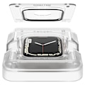 Miniatyrbillede 1 af 11: SPIGEN PROFLEX HYBRID GLAS "EZ FIT" 2-PACK APPLE WATCH 7/8 (45 MM)