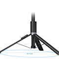 Miniatyrbillede 5 af 9: TECH-PROTECT L08S BLUETOOTH SELFIE-STIV STIV SORT